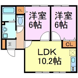 グローリアス阿久比の物件間取画像